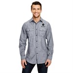 Burnside Men's Chambray Woven Shirt